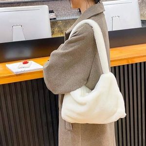 Fluffy y2k shoulder bag